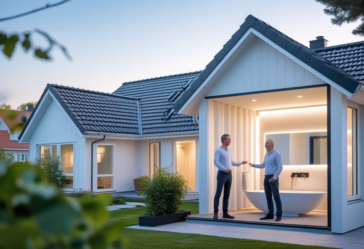 Sådan får du et nyt tag og et godt tilbud på badeværelse i Nørresundby